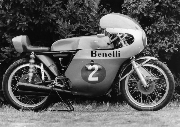 The Bennelli has a purposeful look.