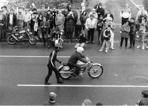 Les Friedrichs is re-united with the works DKW in 1988.